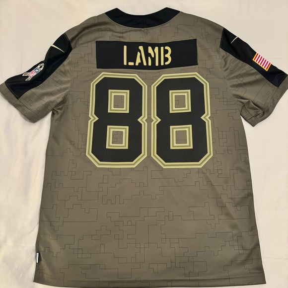 NWT Nike CeeDee Lamb #88 - Dallas Cowboys 2021 Salute To Service Jersey - Large - Picture 2 of 15